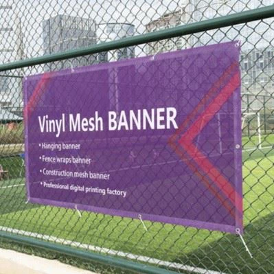 Custom Printed Mesh Banner high quality