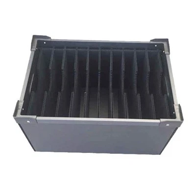 ESD κυματοειδές πλαστικό κουτί